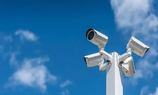 Surveillance cameras in prohibited areas removed